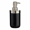 Saippua-annostelija Berilo Musta Hopeinen Ruostumaton teräs Muovinen 350 ml 9 x 17 x 8 cm (6 osaa)