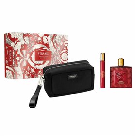 Vyriškų kvepalų rinkinys Versace EROS FLAME 3 Dalys
