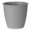 Stiklainis Stefanplast Pilka Plastmasinis 14 x 13 x 14 cm (12 vnt.)