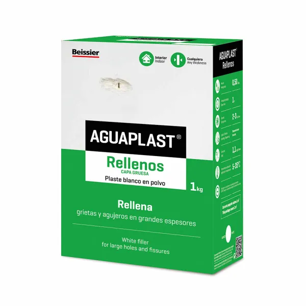 Порошковая шпаклевка Aguaplast Белый 1 kg