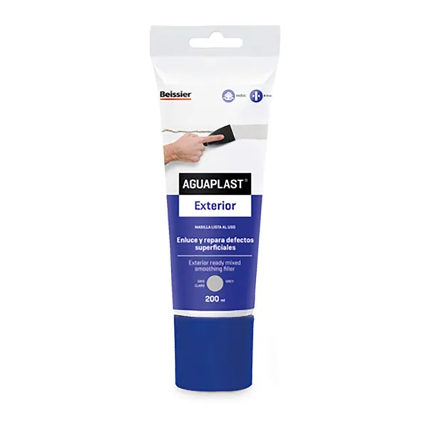 Špaktele Aguaplast 70035-002 Eksterjers 200 ml Pelēks