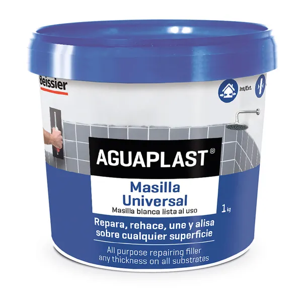 Pahtel Aguaplast 70048-003 Universaalne Valge 1 kg
