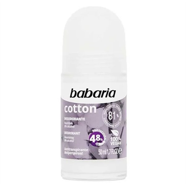 Babaria deodorantti puuvilla roll-on 50ml
