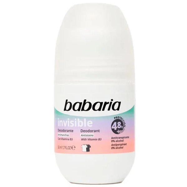 Babaria Invisible Deodorant Roll-On 50ml
