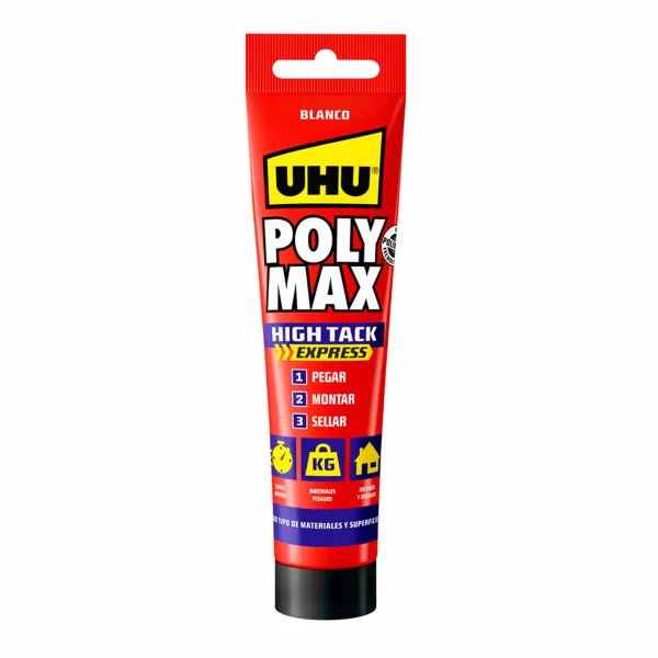 Aizdarītājs/Līme UHU 6312920 Poly Max High Tack Epress 165 g Balts