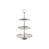 Centerpiece DKD Home Decor Silver Aluminium 28 x 28 x 47 cm