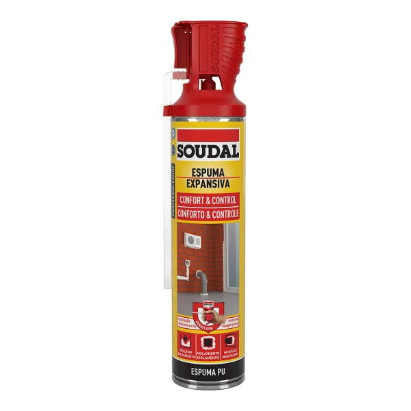 Поролон Soudal Confort & Control 123921 Полиуретан 600 ml