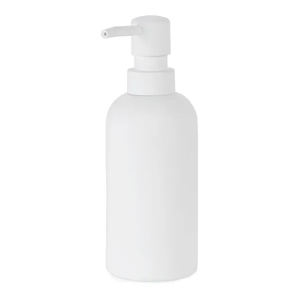 Saippua-annostelija Andrea House Matta Valkoinen ABS 330 ml Polyresiini (Ø 6,5 x 18,5 cm)
