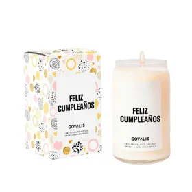 Aromātiska svece GOVALIS Feliz Cumpleaños (500 g)