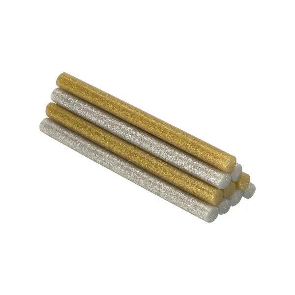 Karstās līmes nūjiņas Salki 430208 Sudrabains Bronza Purpurīns Dekors Ø 8 x 95 mm 105 g (22 gb.)