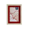 Фото рамка Gift Decor Коричневый Красный Деревянный Стеклянный Пластик (6 штук)