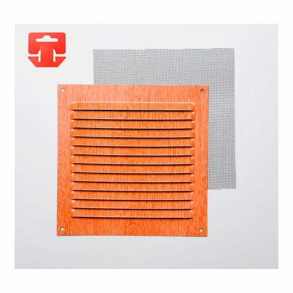 Tuuletusritilä Fepre Pyökki 15 x 15 cm Hyttysverkko