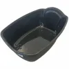 Kissan hiekkalaatikko Petdesign Samba 56 x 40 x 39 cm Valkoinen/Musta