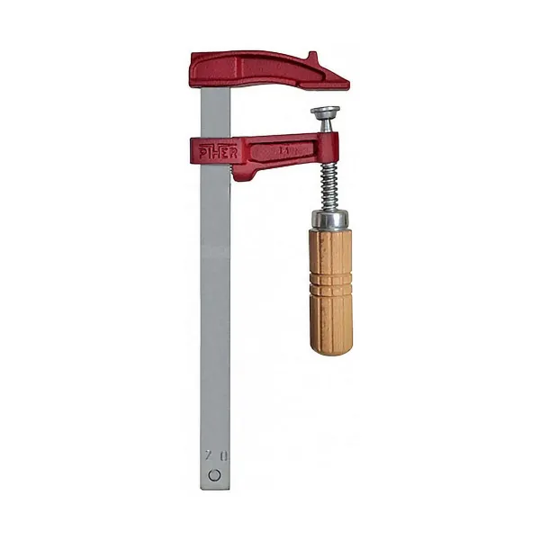 Sraigtų spaustuvas Piher M-12 02012 Plienas buko mediena 12 cm