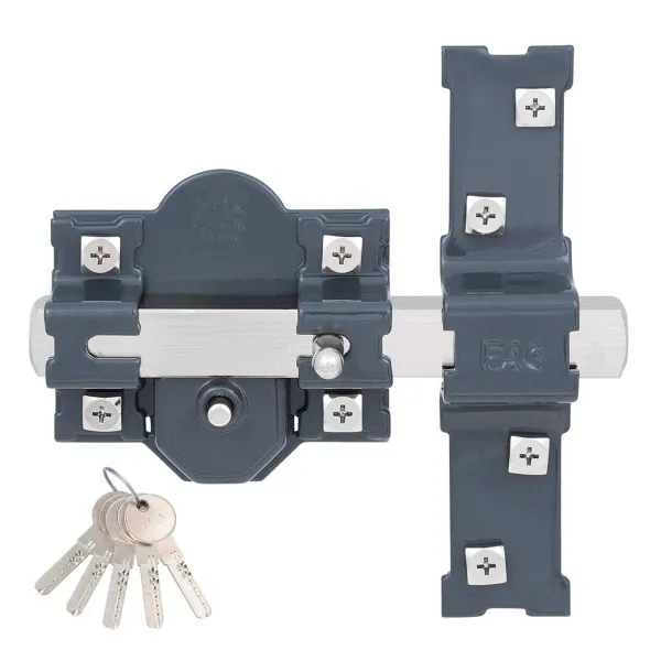 Drošības slēdzene Fac 301-r/80 Tērauds Tumši pelēks 50 mm 80 mm