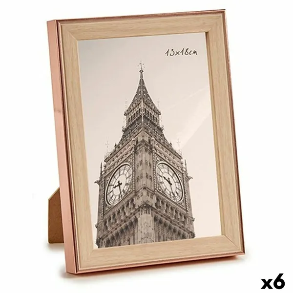 Фото рамка Gift Decor Коричневый Медь Cтекло полипропилен (6 штук)