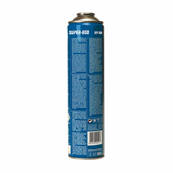 Dujų kasetė Super Ego BTP300 600 ml