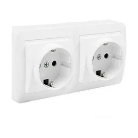 Разъем Solera mur66u Белый 16 A Двойное Биполярный
