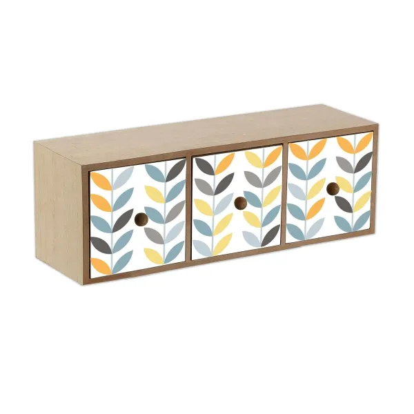 Lādīte Versa Erin 11 x 11 x 33 cm Koks MDF