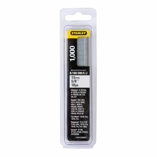 Naulat Stanley 1-swk-bn0625t 1000 Unidades 15 mm