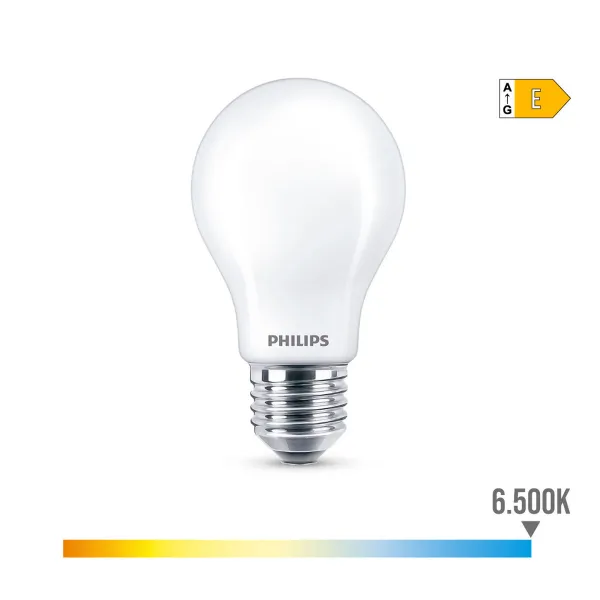 LED Spuldze Philips E 8,5 W E27 1055 lm Ø 6 x 10,4 cm (6500 K)