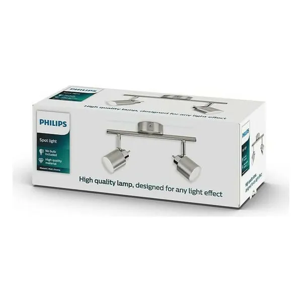Потолочный светильник Philips Meranti 10 x 28,5 x 15,5 cm Серебристый Металл