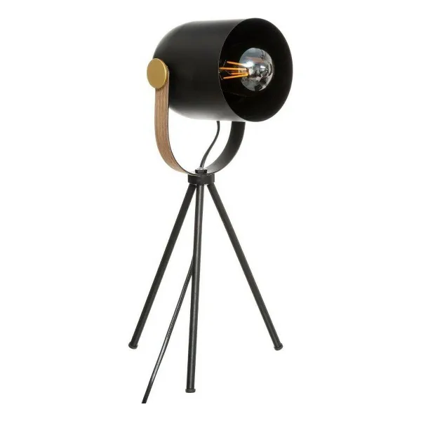 Pöytälamppu Atmosphera Action Tripodi Musta polystyreeni 25 W 220-240 V 16 x 18 x 45 cm