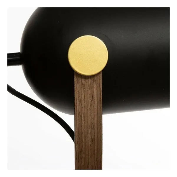 Pöytälamppu Atmosphera Action Tripodi Musta polystyreeni 25 W 220-240 V 16 x 18 x 45 cm