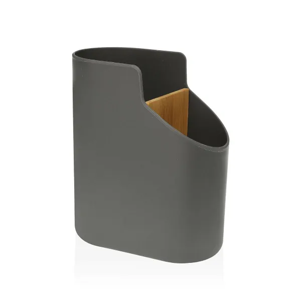 Горшок для кухонной утвари Versa Бамбук ABS 8,5 x 17,6 x 15 cm Серый