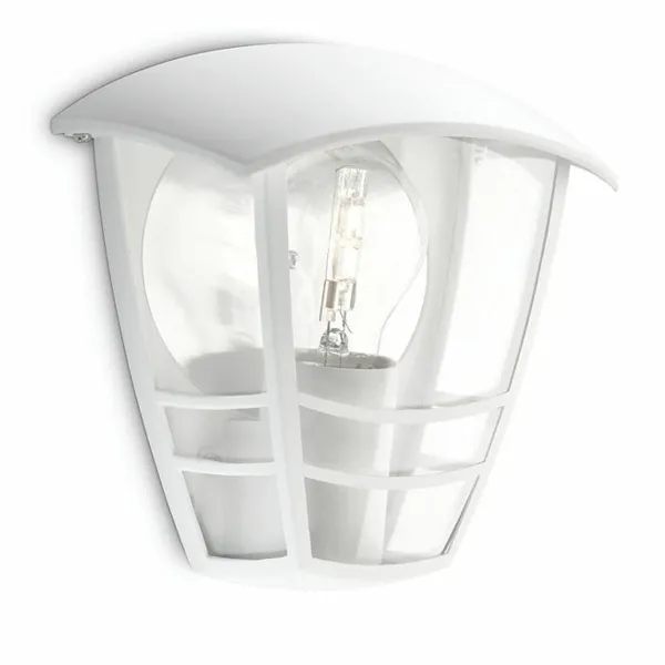 Настенный светильник Philips Creek 19,5 cm Белый Металл Алюминий A+ E27