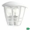 Wall Light Philips Creek 19,5 cm White Metal Aluminium A+ E27