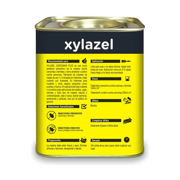 Paviršiaus apsauga Xylazel Plus Medžio Medžio kirminas 750 ml Vidpadžiai