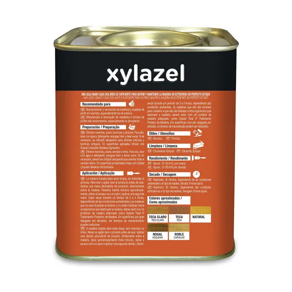 Tiikpuuõli Xylazel Classic Mesi 750 ml Matt