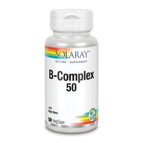„Solaray B Complex“ 50 kapsulių