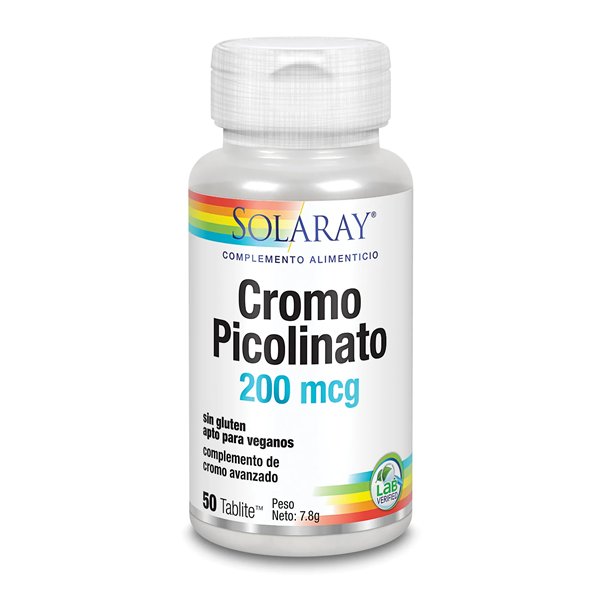 „Solaray“ chromo pikolinato 50 tablečių