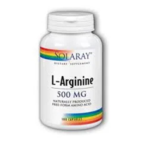 Solaray L-arginiin 500 mg 100 kapslit