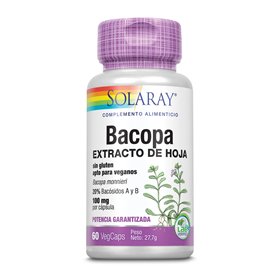 Solaray Bacopa 100 mg 60 kapslit