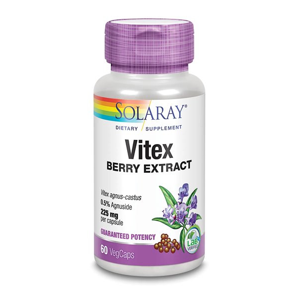 Solaray Vitex 60 капсул