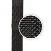 Crong Milano Steel - Stainless Steel Strap for Apple Watch 44/45/46/49 mm (Black)