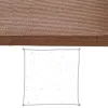 Šešėlinės burės Vela sombreo Šokoladas 5 x 5 m 500 x 500 x 0,5 cm Žaliuzės