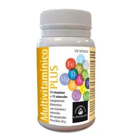 El Natural Multivitamiin Plus 60 kapslit