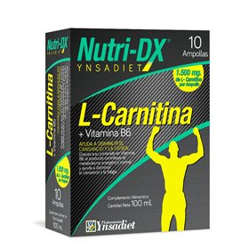 Ynsadiet L karnitīns 10 ampulas Nutri Dx