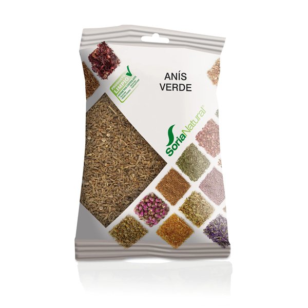 Soria žaliasis anyžius 60 g