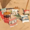 Tyyny Boho Syaani PET Kivi 45 x 10 x 45 cm