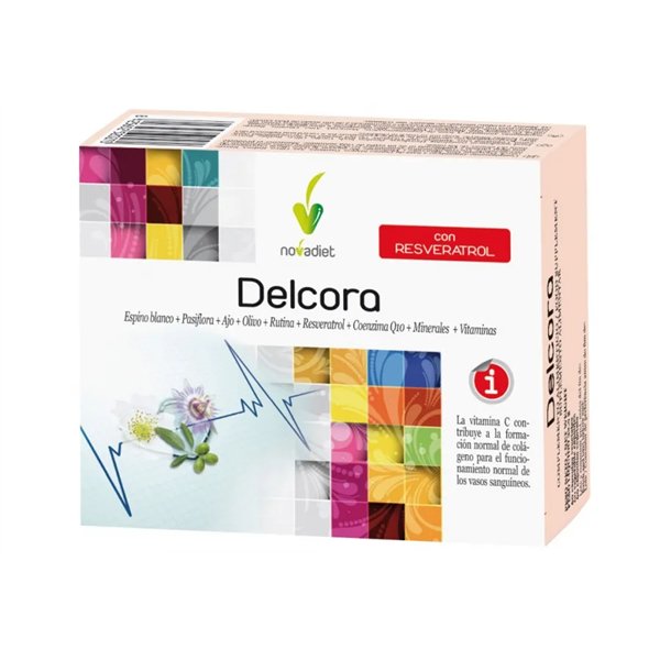 Novadiet Delcora 60 kapsulių