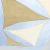Shade Sail Vela sombreo Beige 3 x 3 m 300 x 300 x 0,5 cm Awning