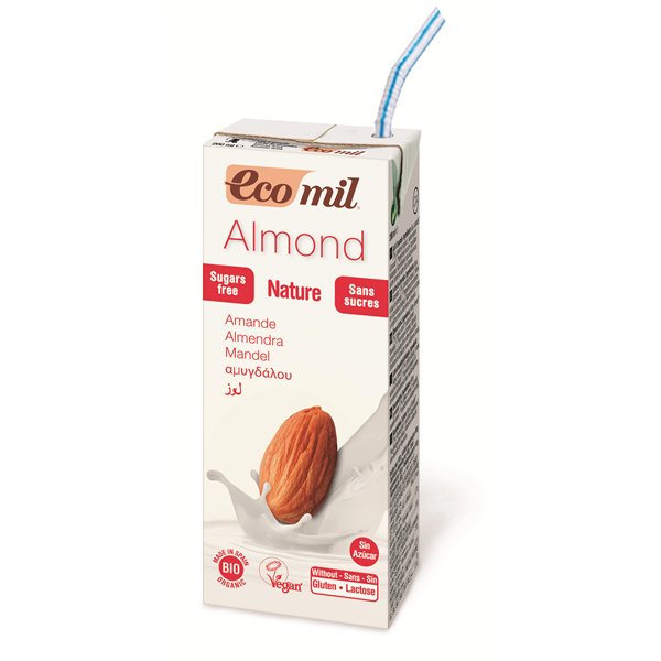 Nutriops Ecomil Almond Nature Bio 200ml