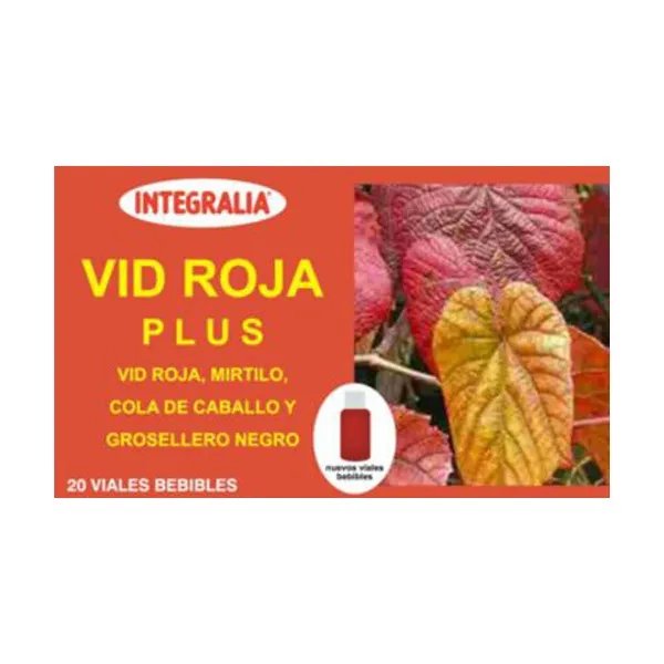 „Integralia Red Vine Plus“ 20 buteliukų