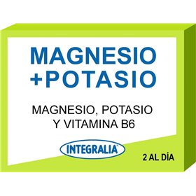 Integralia Magnesium Kalium B6-vitamiini 60 kaps.