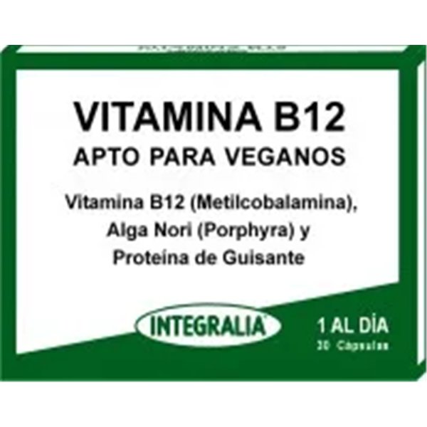 Integralia B12-vitamiini vegaaninen 30 kaps.